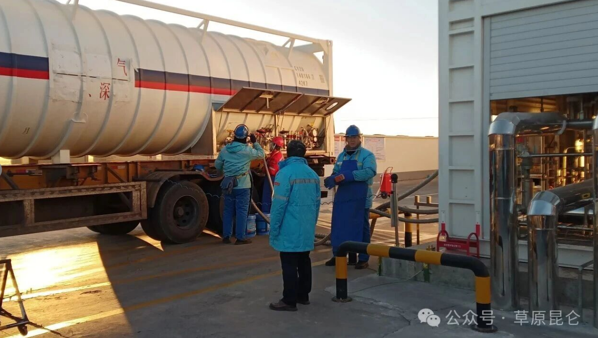 突破北方严寒运输瓶颈！我国LNG公铁联运公路段实景首测成功