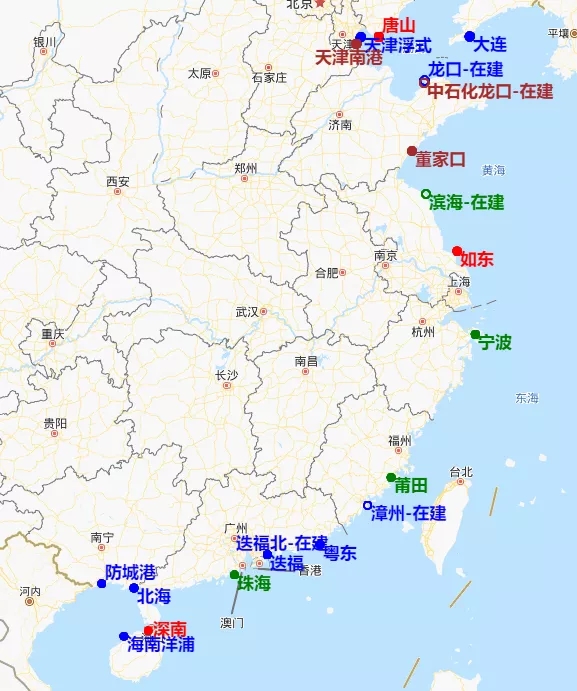 十座！这些LNG接收站将划归国家管网公司