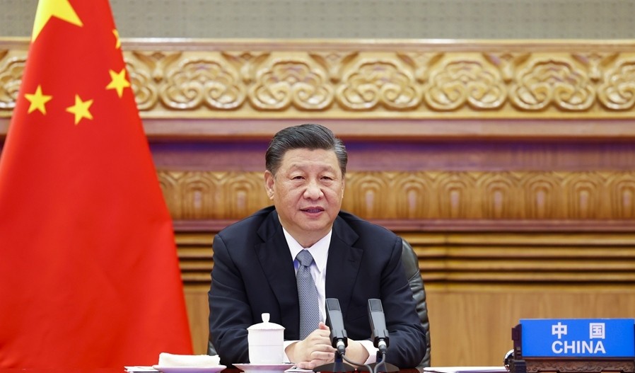 习近平在“领导人气候峰会”上的讲话
